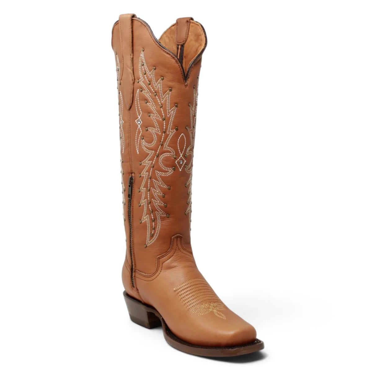 Botas Vaqueras Altas para Dama Quincy – Punta Rodeo - Quincy Boots