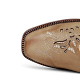 Botas Vaqueras para Mujer de Pantorrilla Ancha – Color Burnished Sand - TML205060AF - Tanner Mark Boots
