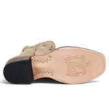 Botas Vaqueras para Mujer de Pantorrilla Ancha – Color Burnished Sand - TML205060AF - Tanner Mark Boots