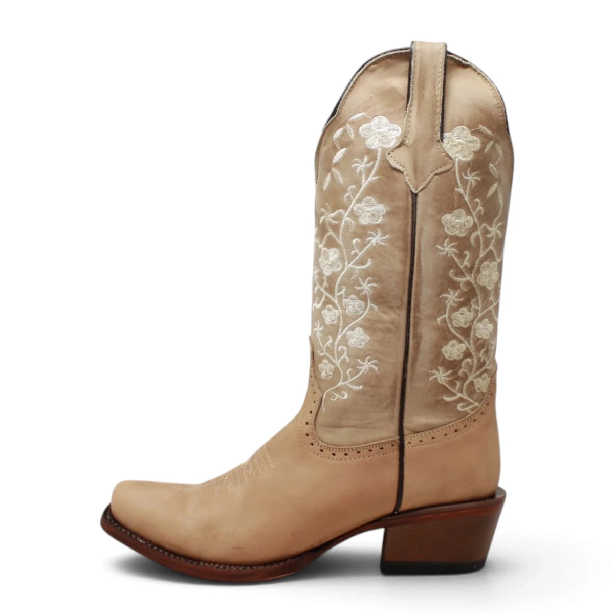 Botas Vaqueras para Mujer de Pantorrilla Ancha – Crazy Brown -TML200759AF - Tanner Mark Boots