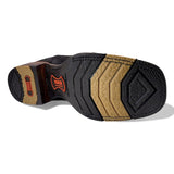 Botin Vaquero para Hombre de Piel Cuello de Toro Color Negro Estilo Rodeo – Hooch Boots H42H0572 - Hooch