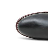 Botines Charros de Piel Original Punta Redonda Roper Color Negro - Los Altos Boots - Los Altos Boots