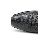Botines de Caiman Grabado Punta Dubai Cuadrada con Zipper - La Carreta - La Carreta