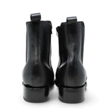 Botines de Caiman Grabado Punta Dubai Cuadrada con Zipper - La Carreta - La Carreta
