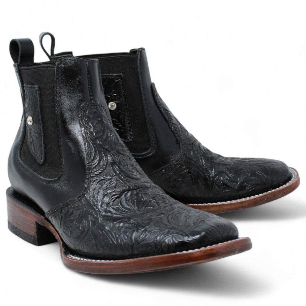 ‼️Botines 100% piel‼️ Botines Vaqueros Infantil 100% Piel Bota Charro. CorreosClic main image 3