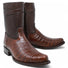 Botines Diamond de Caiman Original Punta Oval - White Diamonds Boots