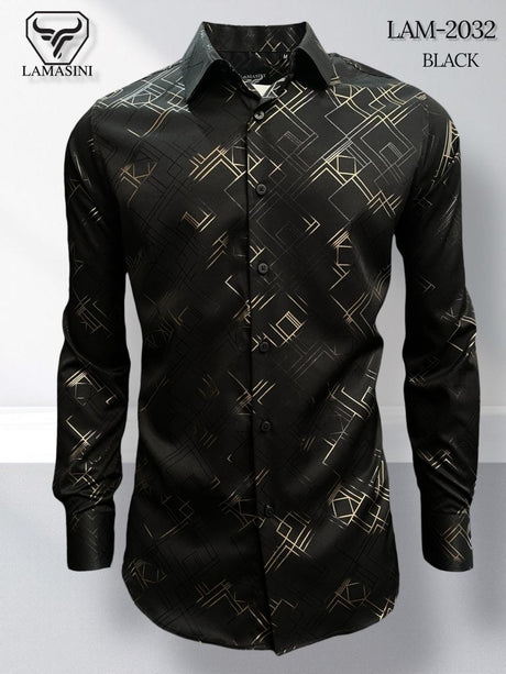 Camisa de Moda Estampada Lamasini Jeans LAM - 2032 - Lamasini