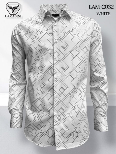 Camisa de Moda Estampada Lamasini Jeans LAM - 2032 - Lamasini