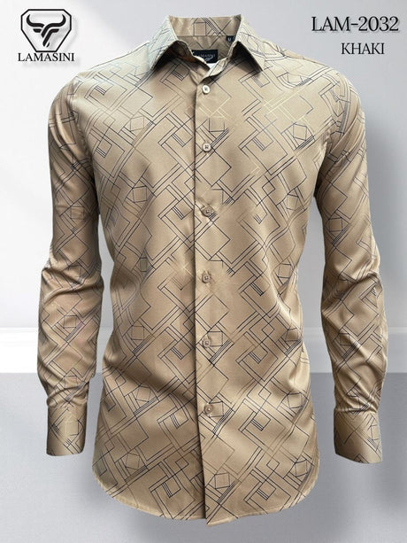 Camisa de Moda Estampada Lamasini Jeans LAM - 2032 - Lamasini