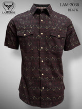 Camisa de Vaquera Estampada Lamasini Jeans LAM - 2036 - Lamasini