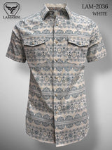 Camisa de Vaquera Estampada Lamasini Jeans LAM - 2036 - Lamasini