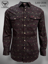 Camisa de Vaquera Estampada Lamasini Jeans LAM - 2036 - Lamasini