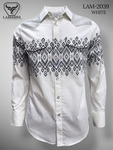 Camisa de Vaquera Estampada Lamasini Jeans LAM - 2039 - Lamasini