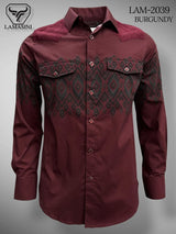 Camisa de Vaquera Estampada Lamasini Jeans LAM - 2039 - Lamasini