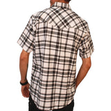 Camisa Vaquera de Manga Corta a Cuadros – The American West - American West