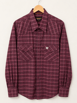 Camisa Vaquera de Manga Larga Cuadros – The American West - American West