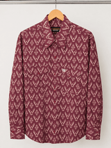 Camisa Vaquera de Manga Larga Cuadros – The American West - American West