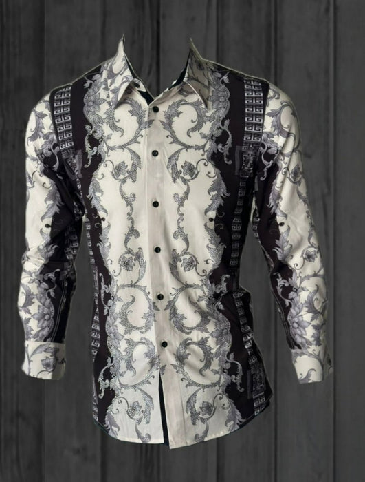 Camisa Vaquera de Moda White Diamonds Estampado - White Diamonds Boots