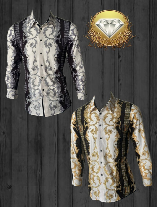 Camisa Vaquera de Moda White Diamonds Estampado - White Diamonds Boots