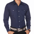 Camisa Vaquera Stretch Boton de Perla American West - American West