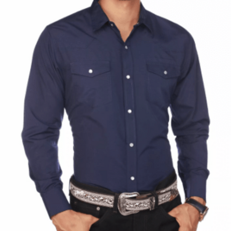 Camisa Vaquera Stretch Boton de Perla American West - American West