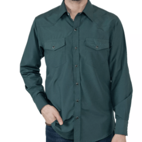 Camisa Vaquera Stretch Boton de Perla American West - American West