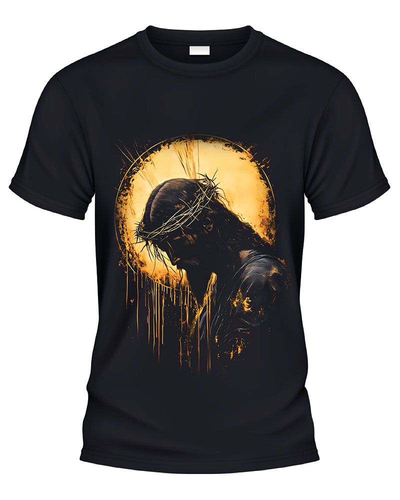 Camiseta Casual Manga Corona de Cristo - CaballoBronco.com