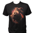 Camiseta Casual Manga Corta Bull Rider Brown - CaballoBronco.com