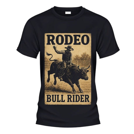 Camiseta Casual Manga Corta Bull Rider - CaballoBronco.com