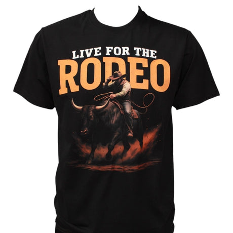 Camiseta Casual Manga Corta Rodeo - CaballoBronco.com
