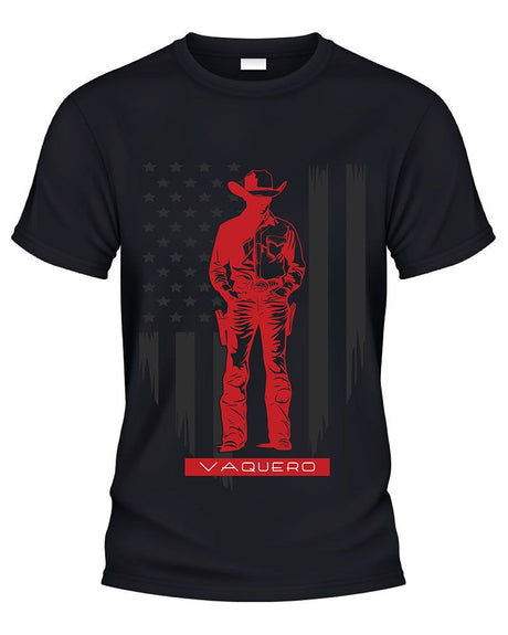 Camiseta Casual Manga Corta Vaquero - CaballoBronco.com