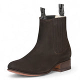 Canelo Charro Boot - Nobuck Brown 34291 - Diana Zapateria Inc