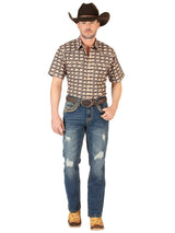 Centenario Men’s Bootcut Jeans - Dark Blue 45534 - Diana Zapateria Inc