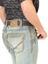 Centenario Men’s Bootcut Jeans - Light Blue 45535 - Diana Zapateria Inc
