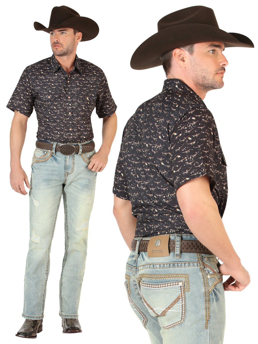 Centenario Men’s Bootcut Jeans - Light Blue 45535 - Diana Zapateria Inc