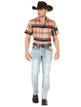 Centenario Men's Premium Denim Boot Cut Pants - Light Blue 45531 - Diana Zapateria Inc