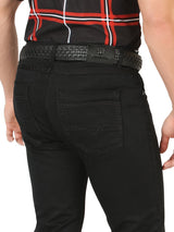 Centenario Slim Fit Denim Pants - Black 45540 - Diana Zapateria Inc