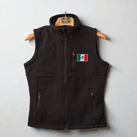 Chaleco Mexico Para Mujer Tipo Ariat Negro - American West