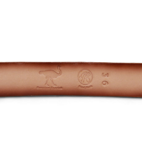 Cinto Vaquero de Avestruz Original Color Miel - Los Altos Boots - Los Altos Boots