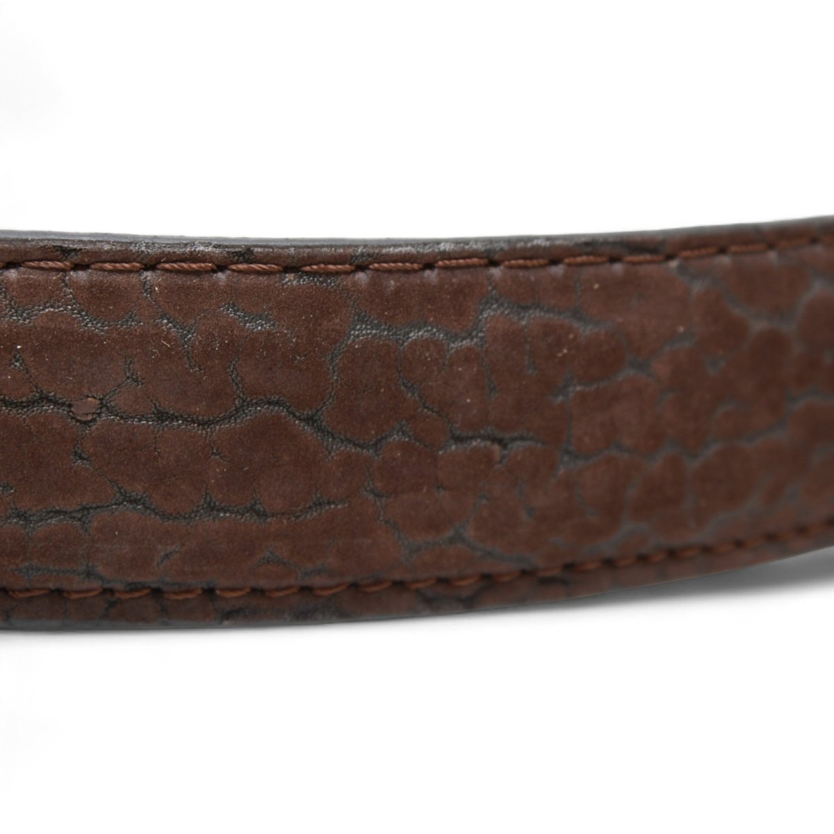 Cinto Vaquero de Cuello de Toro Original Color Cafe WD-1470 - White Diamonds Boots