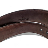 Cinto Vaquero de Piel con Pelo para Hombre 2" Estilo Rodeo – Hooch Boots HC - 111 - Hooch