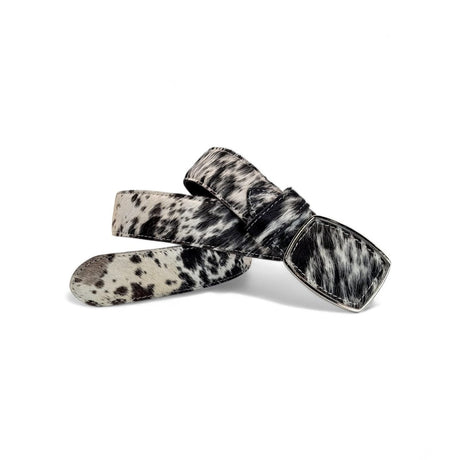 Cinto Vaquero de Piel con Pelo para Hombre 2" Estilo Rodeo – Hooch Boots HC - 111 - Hooch