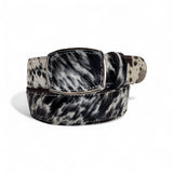 Cinto Vaquero de Piel con Pelo para Hombre 2" Estilo Rodeo – Hooch Boots HC - 111 - Hooch