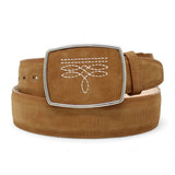 Cinto Vaquero de Piel Original Color Shedron - WildWest - Wild West Boots