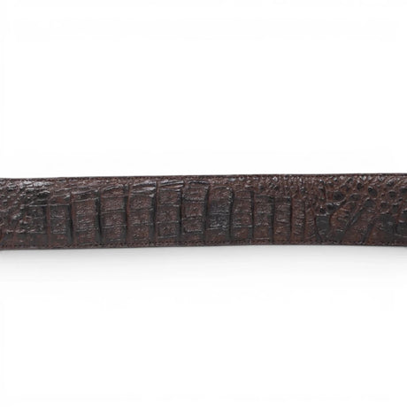 Cinto Vaquero de Piel Original Grabado de Cocodrilo Hebilla Metal- La Careta - La Carreta