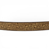 Cinto Vaquero para Mujer de Piel Cincelado Natural - TMLB200204 - Tanner Mark Boots