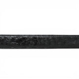 Cinturón de Avestruz Con Hebilla Metálica Texas Negro - TMXB100152 - Tanner Mark Boots