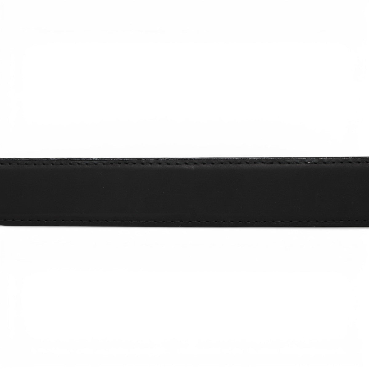 Cinturón de Piel con Hebilla Metálica Texas Negro - TMB201264 - Tanner Mark Boots