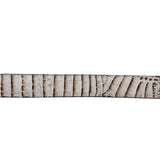 Cinturón de Piel Grabada Caiman con Hebilla Metálica Texas Natural - TMB205569 - Tanner Mark Boots