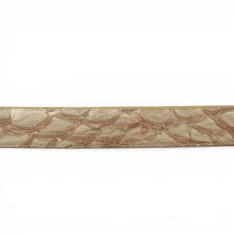 Cinturón de Pirarucu Con Hebilla Metálica Texas Arena Matte - TMXB201332 - Tanner Mark Boots